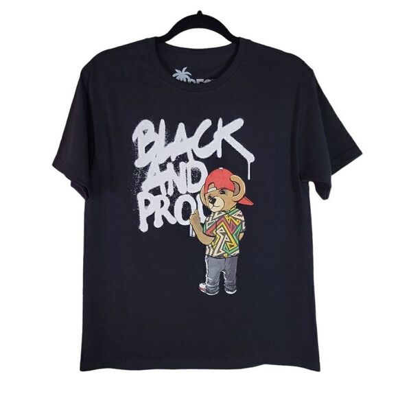 Vibes "Black And Proud" Graphic Tee (Size L) - Picture 1 of 3